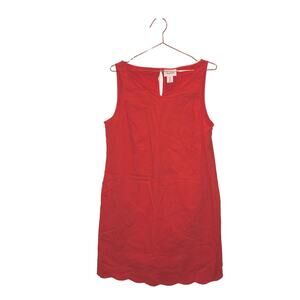 Red Sleeveless Dress